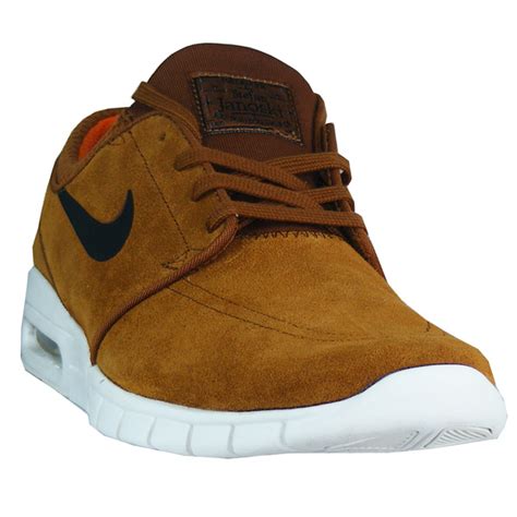 nike sb stefan janoski max lederschuh herren braun|Nike Stefan Janoski Max SB .